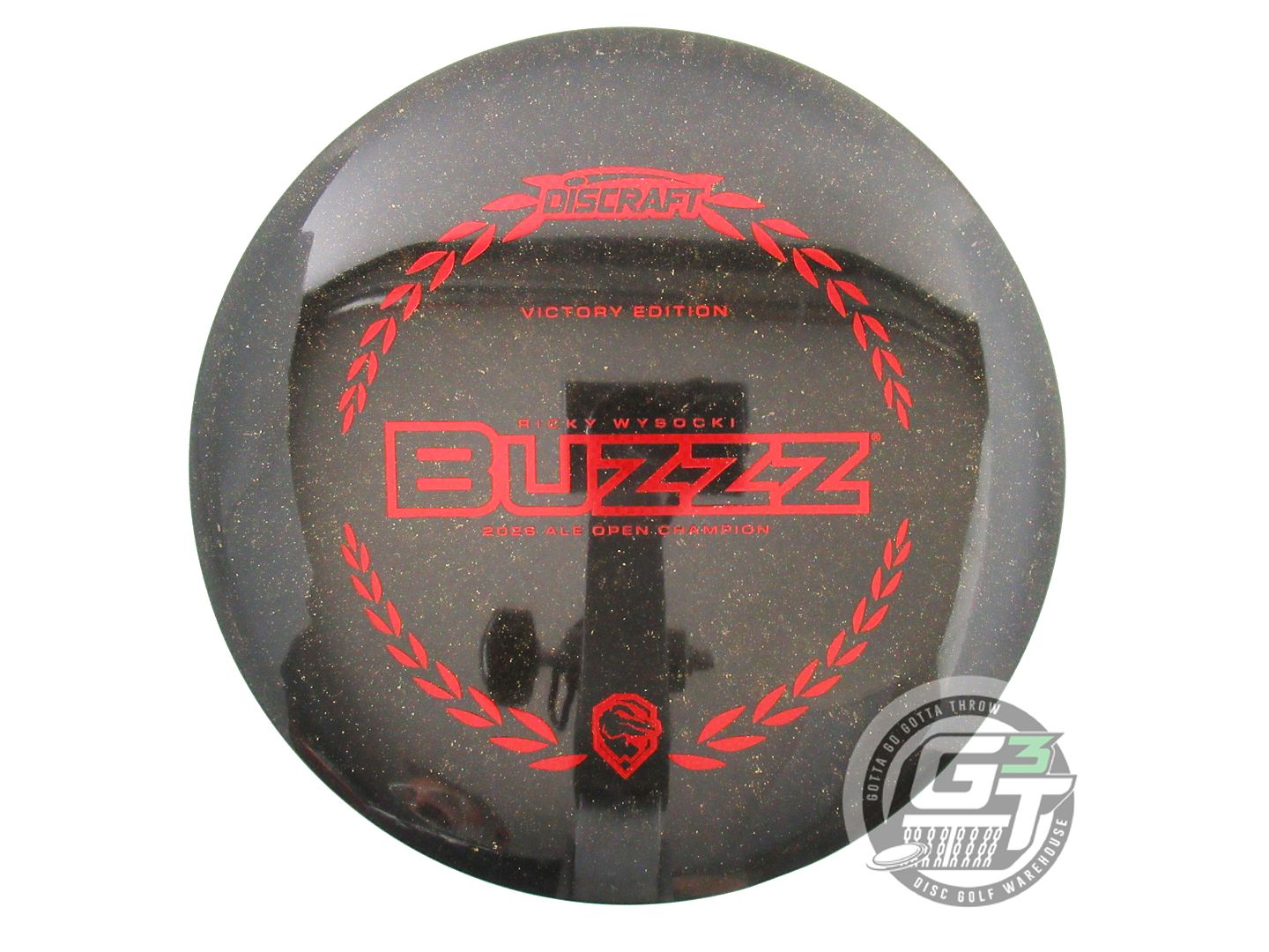 Discraft Limited Edition Victory Edition 2026 Ale Open Champion Ricky Wysocki Midnight Shimmer Elite Z Buzzz Midrange Golf Disc (Individually Listed)