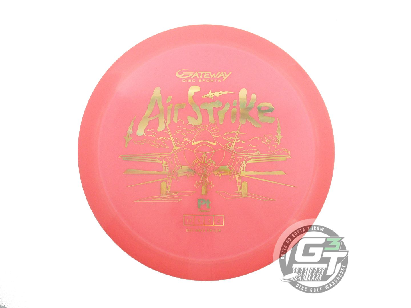 Gateway Platinum Air Strike Distance Driver Golf Disc (Individually Listed)