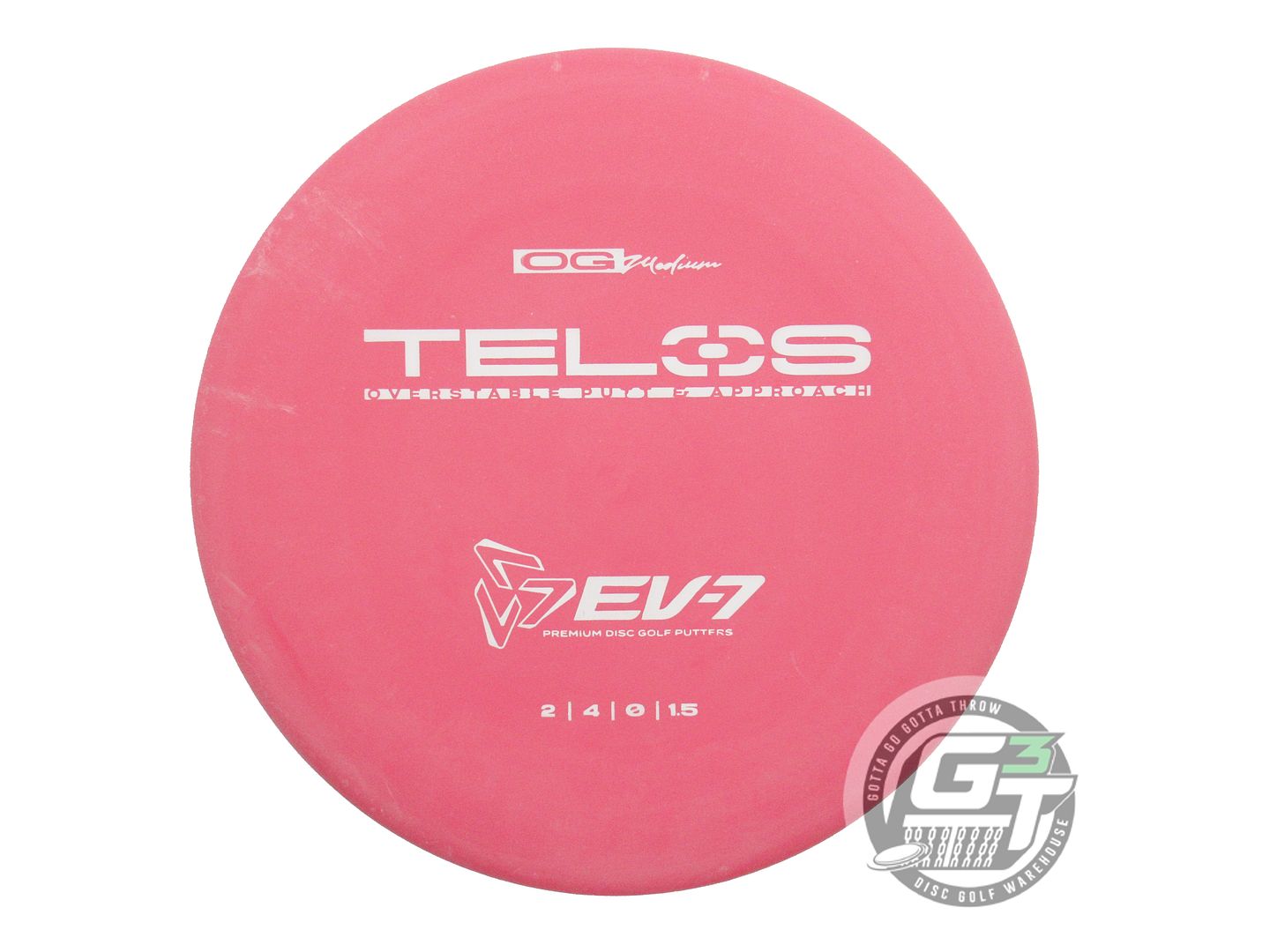 EV-7 OG Medium Telos Putter Golf Disc (Individually Listed)