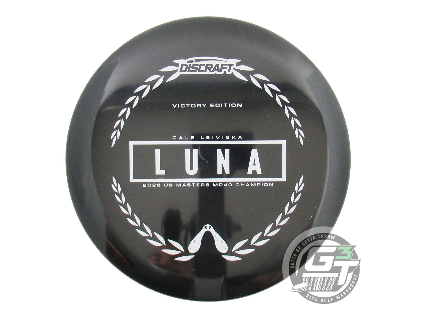 Discraft Limited Edition Victory Edition 2026 US Masters MP40 Cale Leiviska Midnight Shimmer Elite Z Luna Putter Golf Disc (Individually Listed)