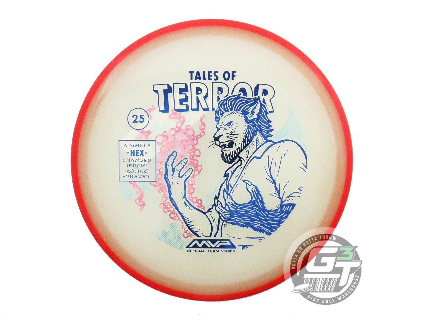 Axiom Limited Edition 2025 Team Series Halloween Edition Jeremy Koling Particle Eclipse Glow Proton Hex Midrange Golf Disc (Individually Listed)