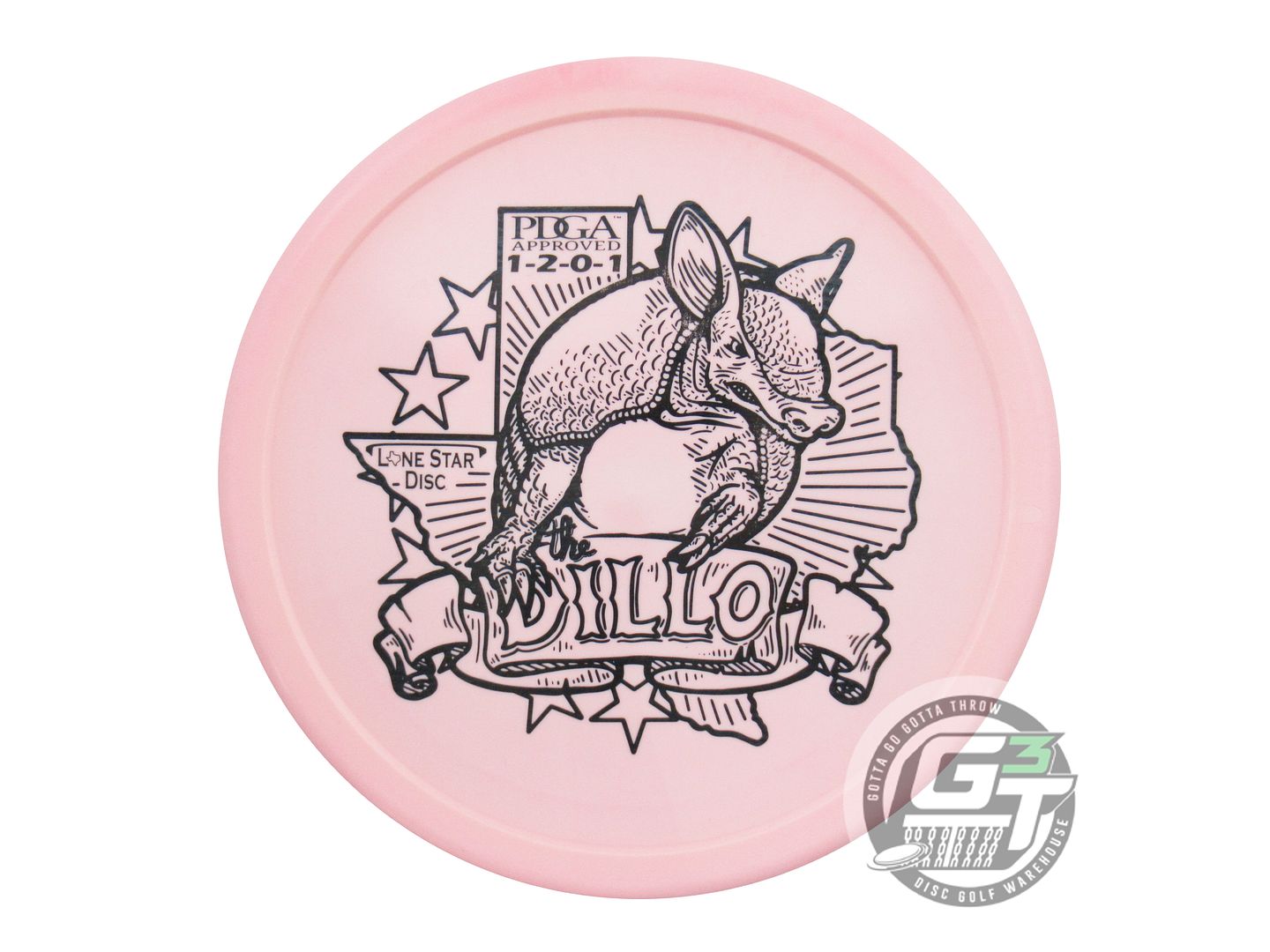 Lone Star Artist Series Lima Armadillo Putter Golf Disc (Individually Listed)