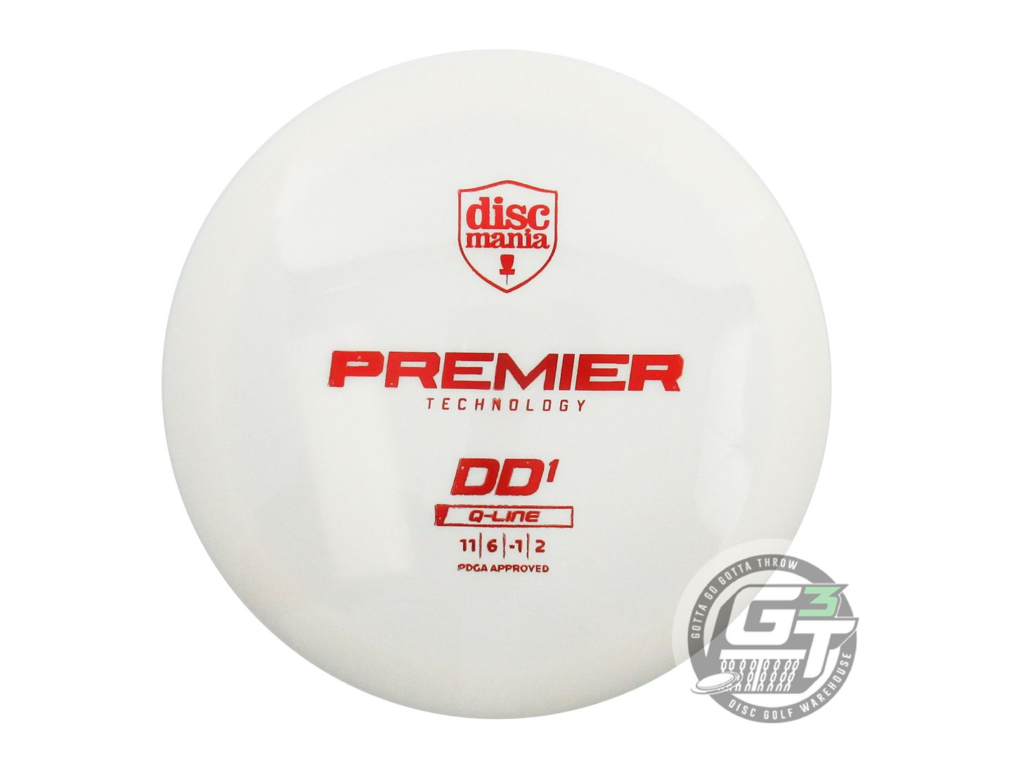 Discmania Premier Q-Line DD1 Distance Driver Golf Disc (Individually Listed)
