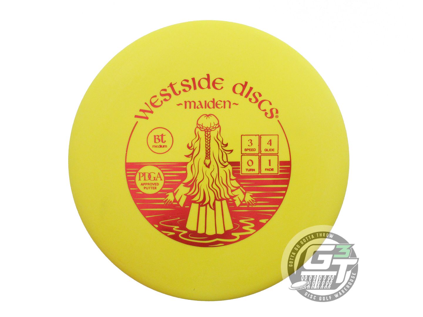 Westside BT Medium Maiden Putter Golf Disc (Individually Listed)
