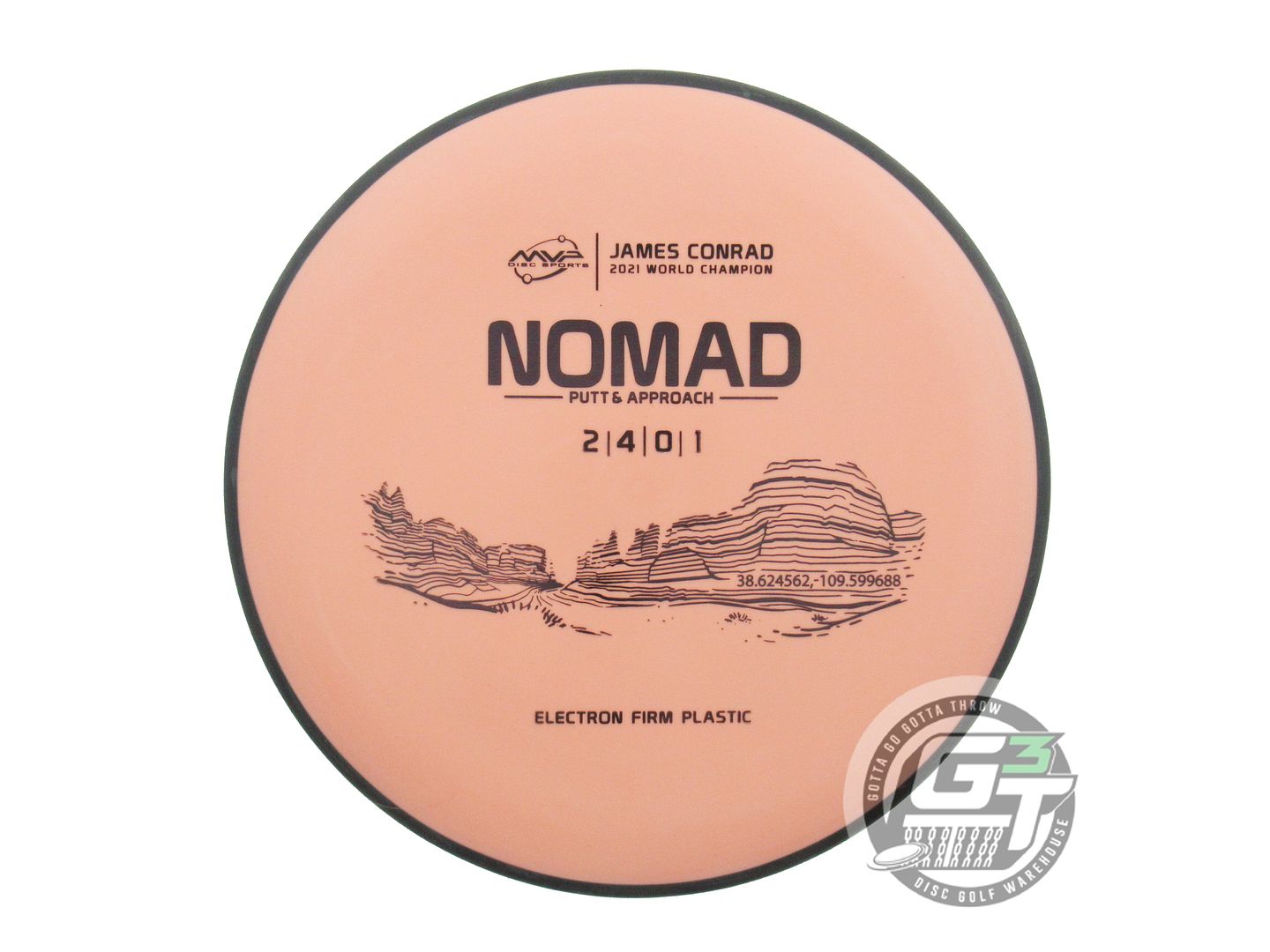 MVP Electron Firm Nomad [James Conrad 1X] Putter Golf Disc (Individually Listed)