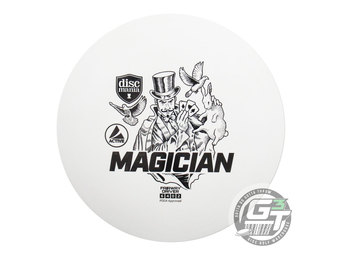 Discmania Active Base Magician Fairway Driver Golf Disc (Individually Listed)