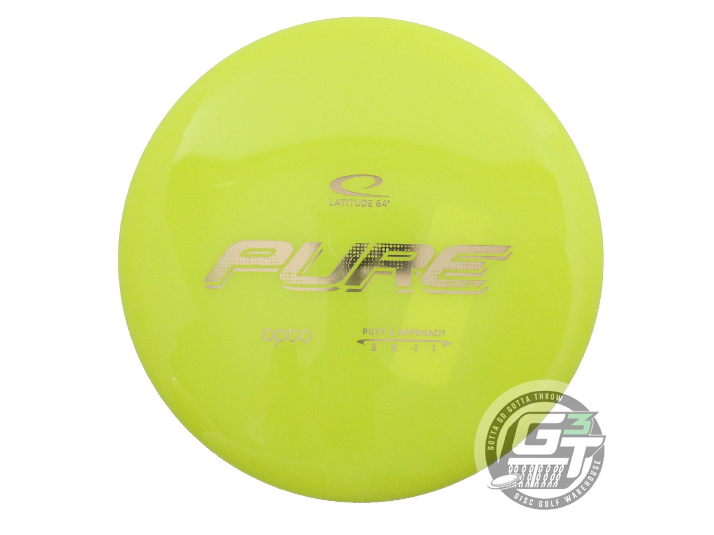 Latitude 64 Opto Line Pure Putter Golf Disc (Individually Listed)