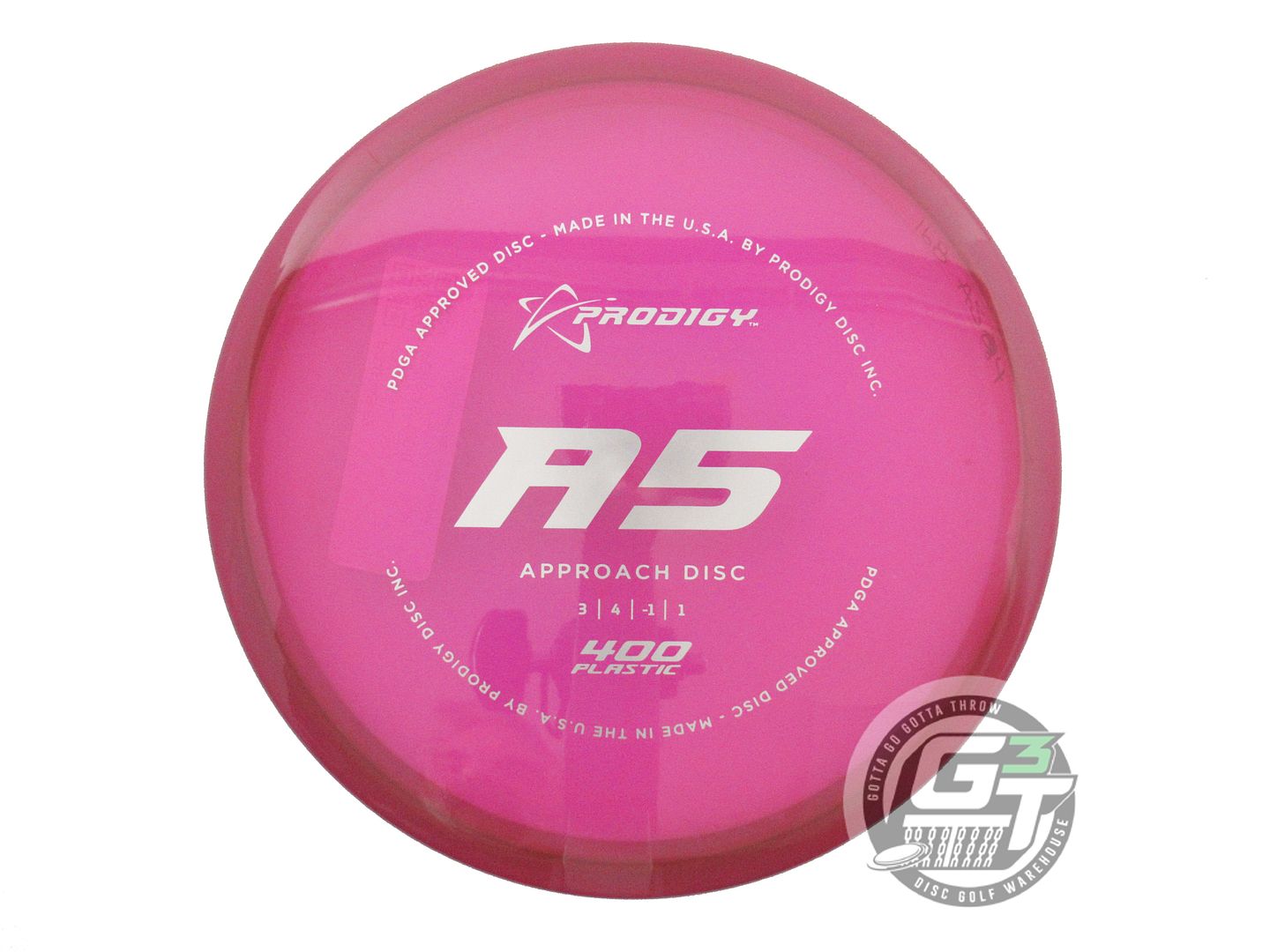 Prodigy 400 Series A5 Approach Midrange Golf Disc (Individually Listed)