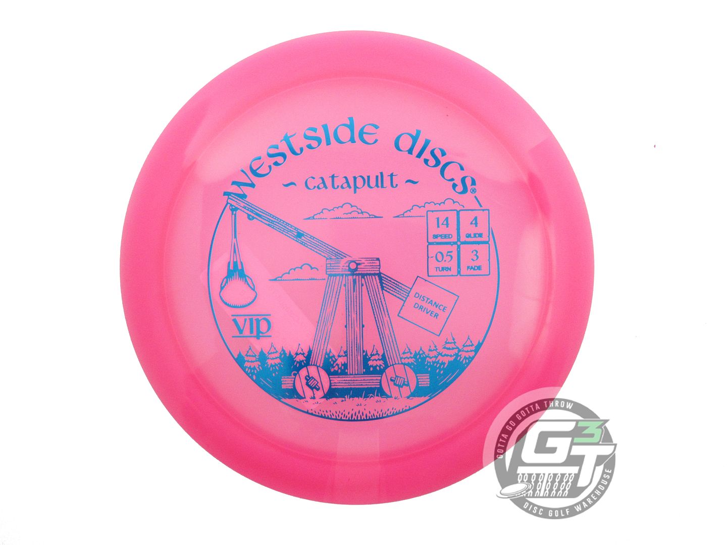 Westside VIP Catapult Distance Driver Golf Disc (Individually Listed)