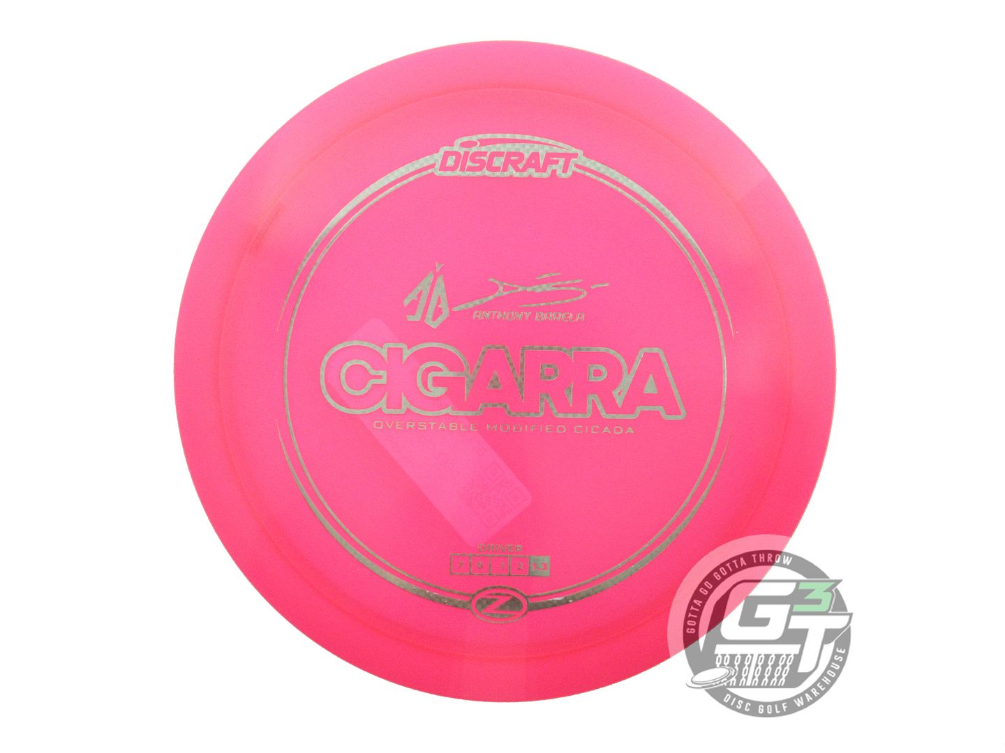 Discraft Elite Z Cigarra [Anthony Barela] Fairway Driver Golf Disc (Individually Listed)