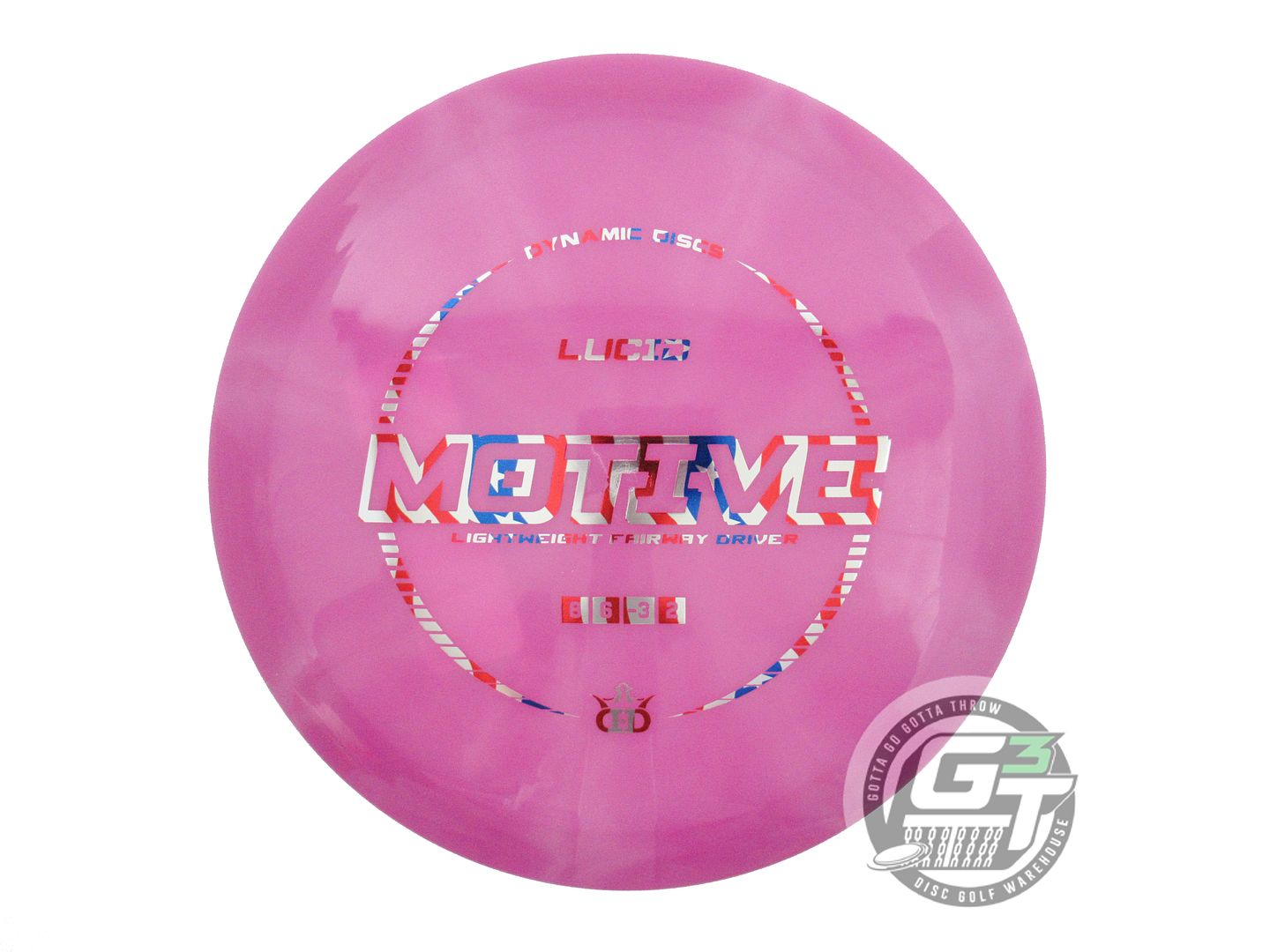 Dynamic Discs Lucid Burst Motive Fairway Driver Golf Disc (Individually Listed)