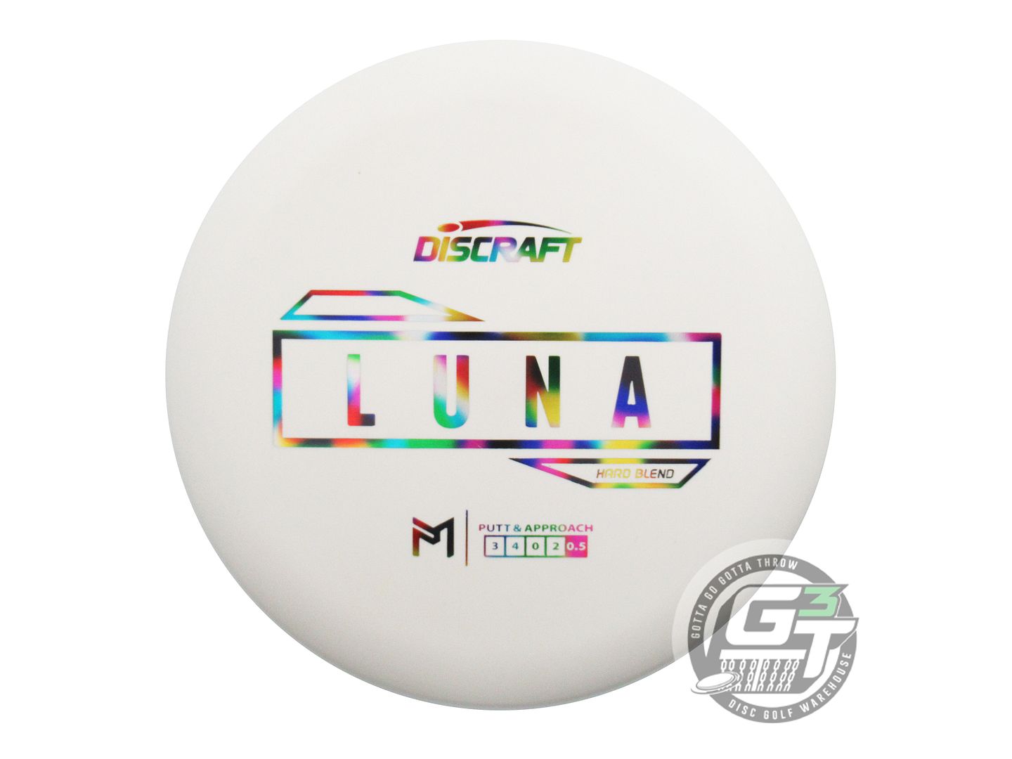 Discraft Paul McBeth Signature Putter Line Soft Luna Putter Golf Disc (Individually Listed)