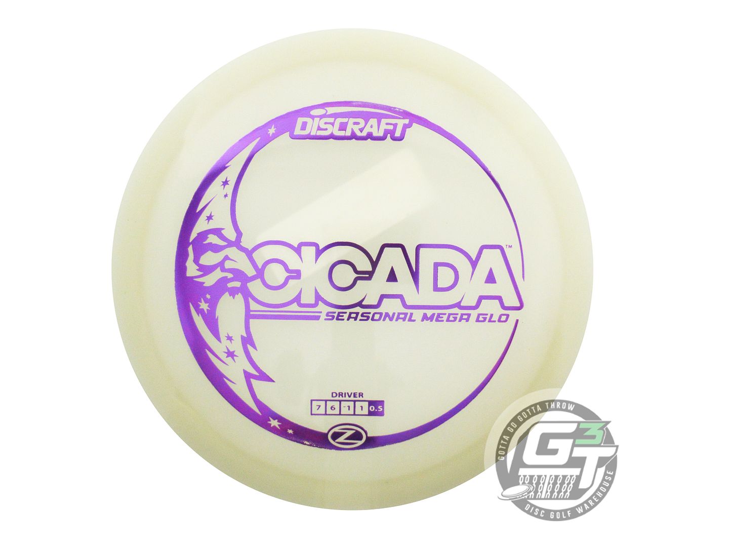Discraft Seasonal Mega Glo Z Cicada Fairway Driver Golf Disc (Individually Listed)