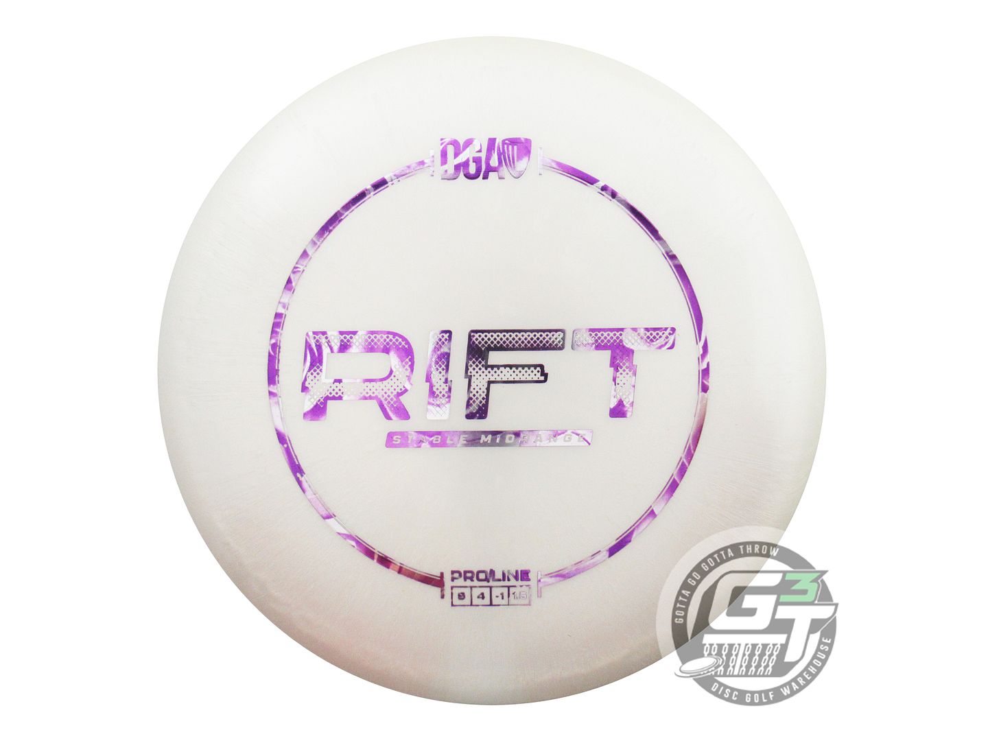 DGA ProLine Rift Midrange Golf Disc (Individually Listed)