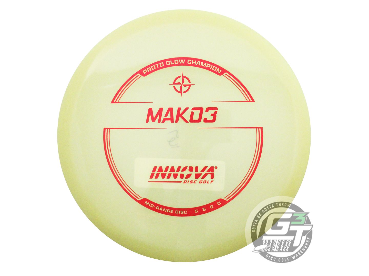 Innova Proto Glow Champion Mako3 Midrange Golf Disc (Individually Listed)
