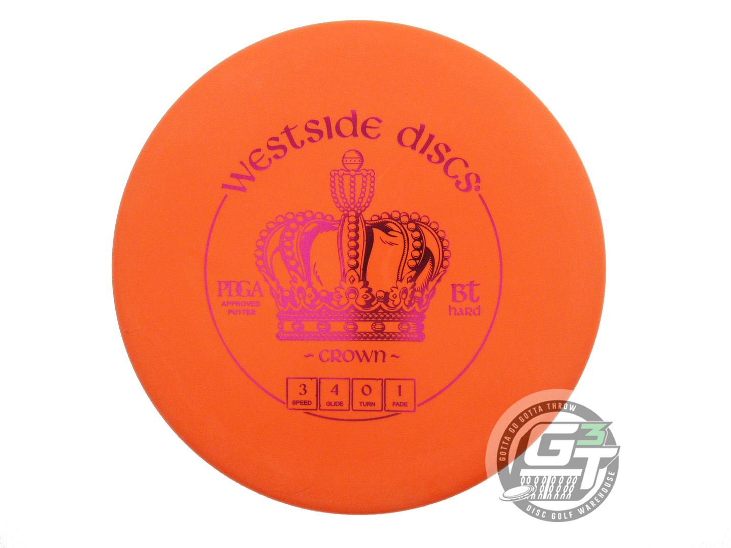 Westside BT Medium Crown Putter Golf Disc (Individually Listed)
