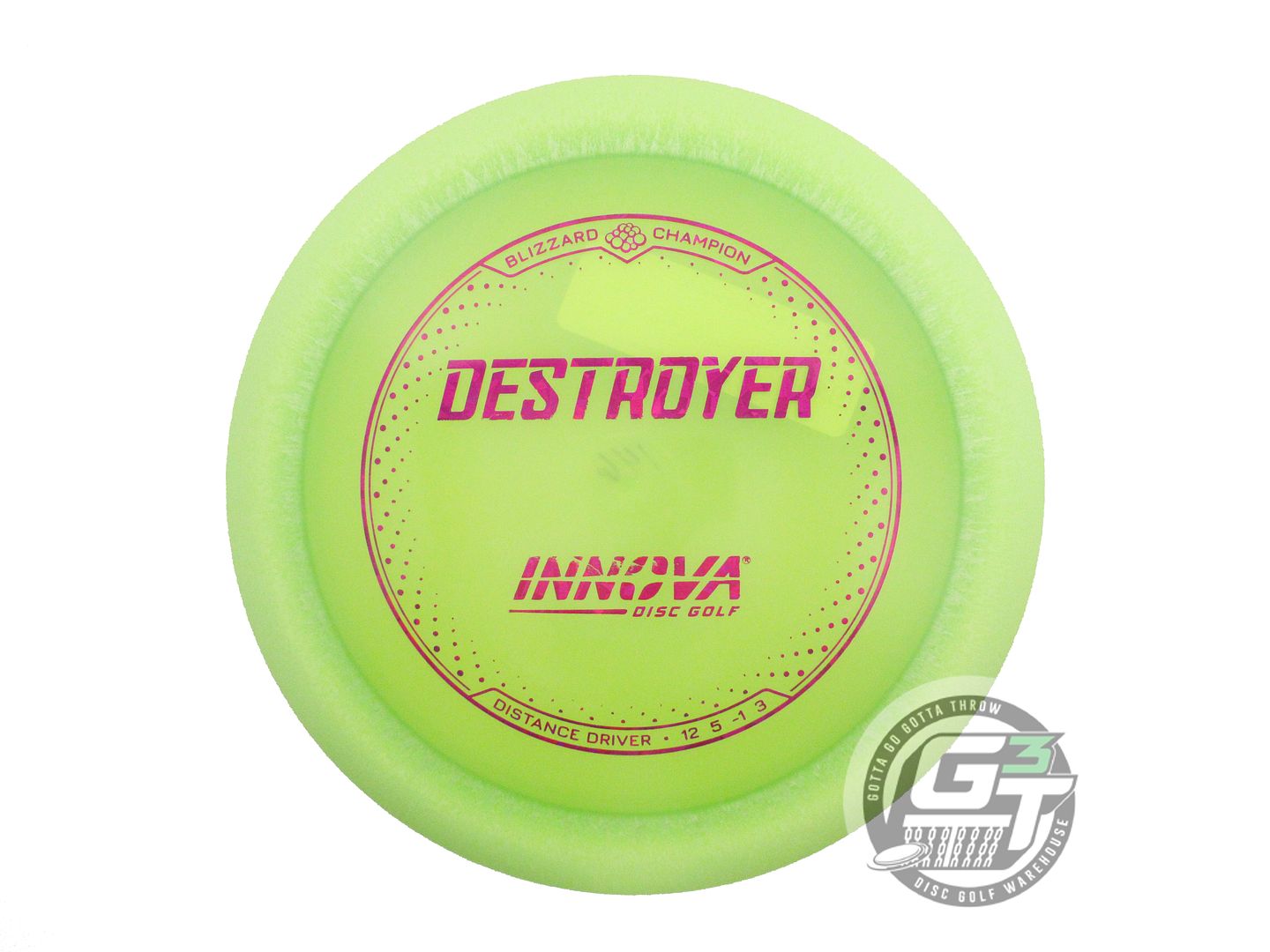 Innova Blizzard Champion Destroyer Distance Driver Golf Disc (Individually Listed)