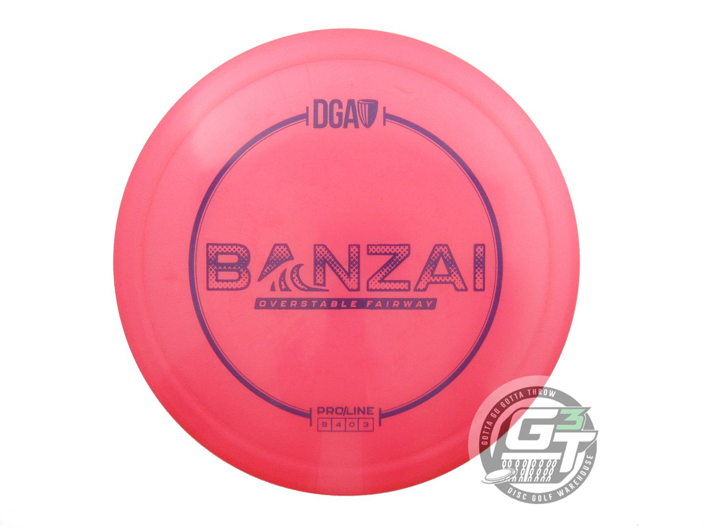 DGA ProLine Banzai Fairway Driver Golf Disc (Individually Listed)