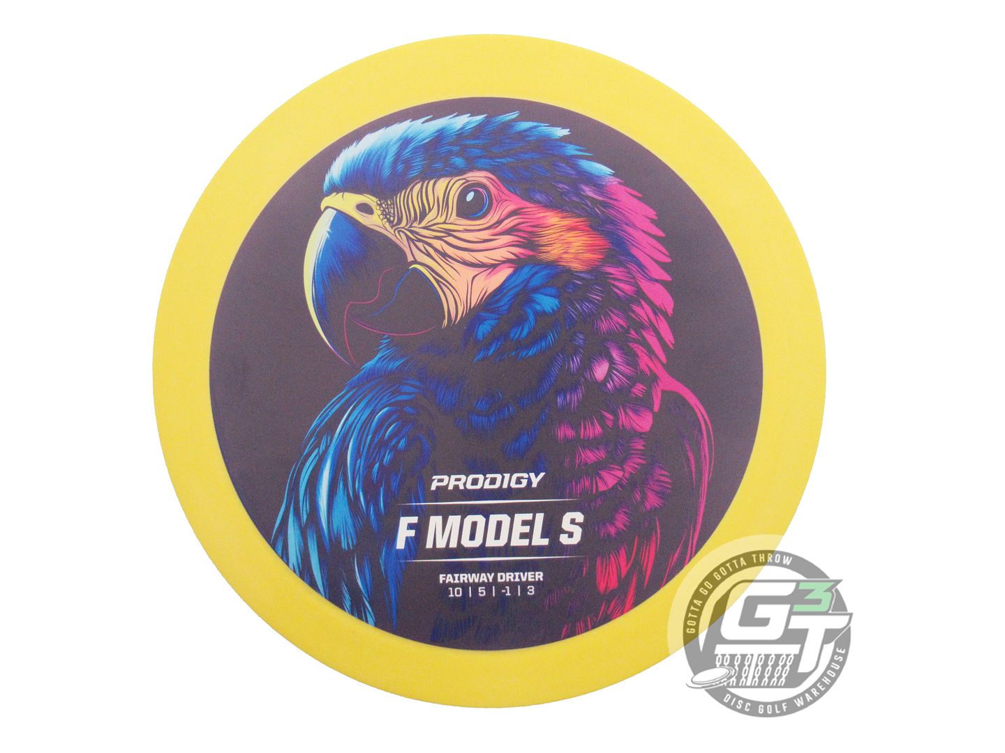 Prodigy Retroflight Series Color Print Base Grip F Model S Fairway Driver Golf Disc (Individually Listed)