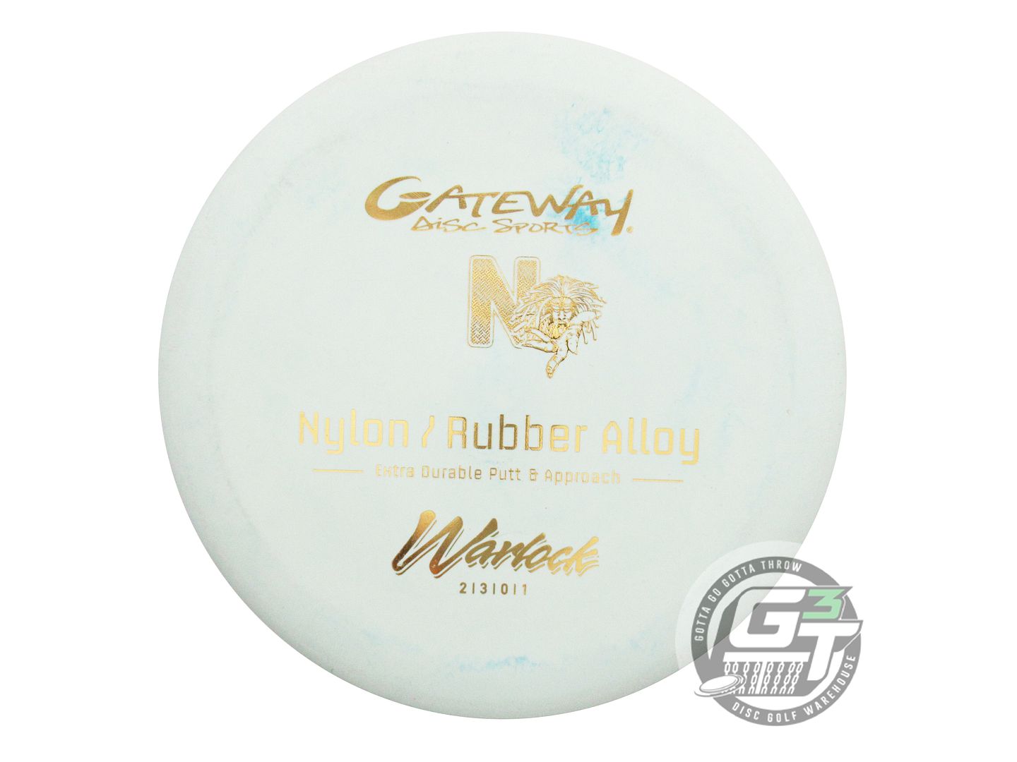 Gateway Nylon Rubber Alloy Warlock Putter Golf Disc (Individually Listed)