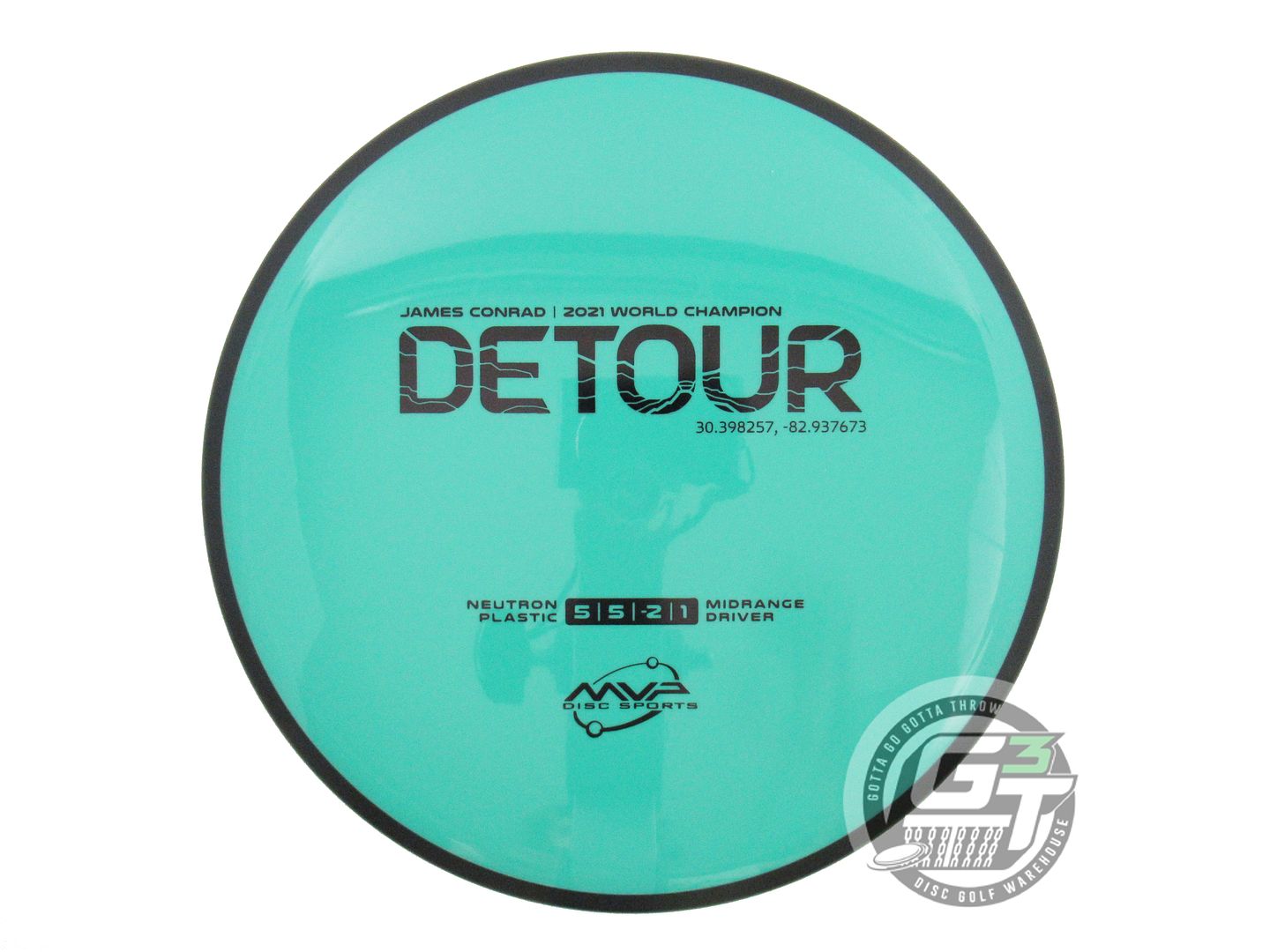 MVP Neutron Detour [James Conrad 1X] Midrange Golf Disc (Individually Listed)
