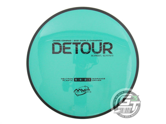 MVP Neutron Detour [James Conrad 1X] Midrange Golf Disc (Individually Listed)