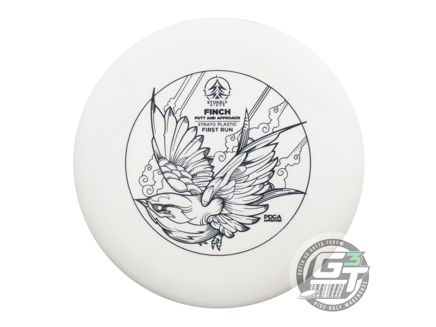Stokely First Run Strato Finch Putter Golf Disc (Individually Listed)
