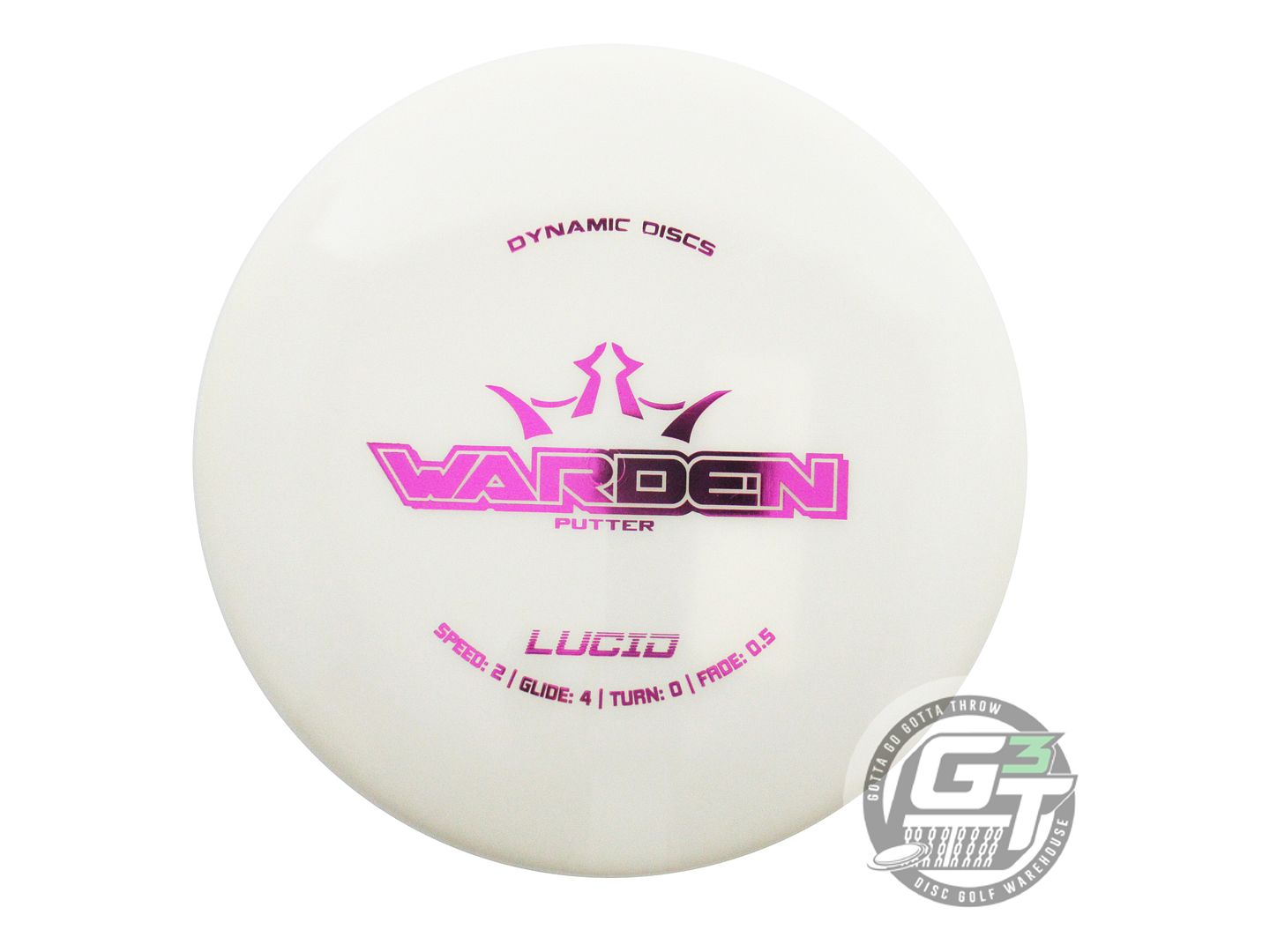 Dynamic Discs Lucid Warden Putter Golf Disc (Individually Listed)