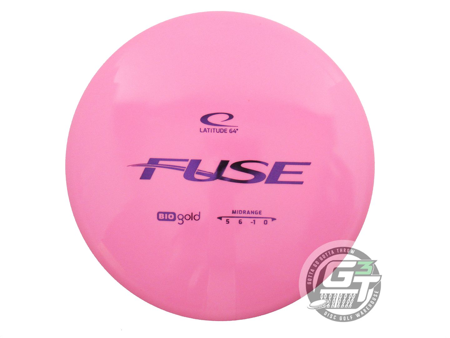 Latitude 64 BioGold Fuse Midrange Golf Disc (Individually Listed)