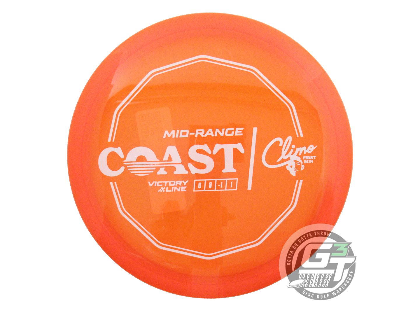 Climo First Run Victory Line Coast Midrange Golf Disc (Individually Listed)