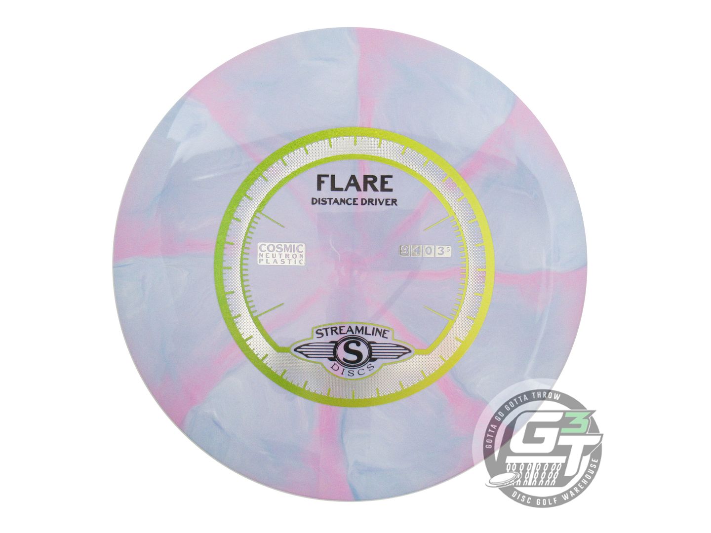 Streamline Cosmic Neutron Flare Distance Driver Golf Disc (Individually Listed)