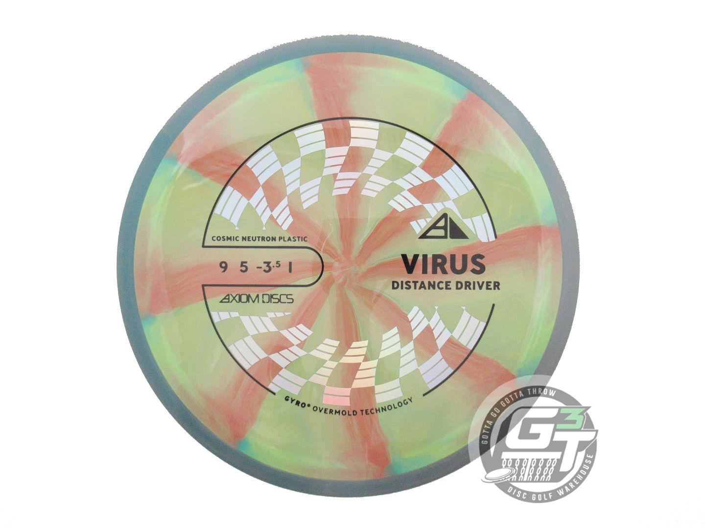 Axiom Cosmic Neutron Virus Distance Driver Golf Disc (Individually Listed)