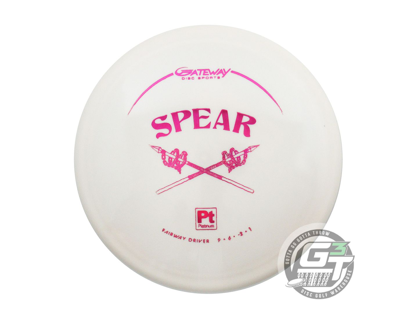 Gateway Platinum Spear Fairway Driver Golf Disc (Individually Listed)