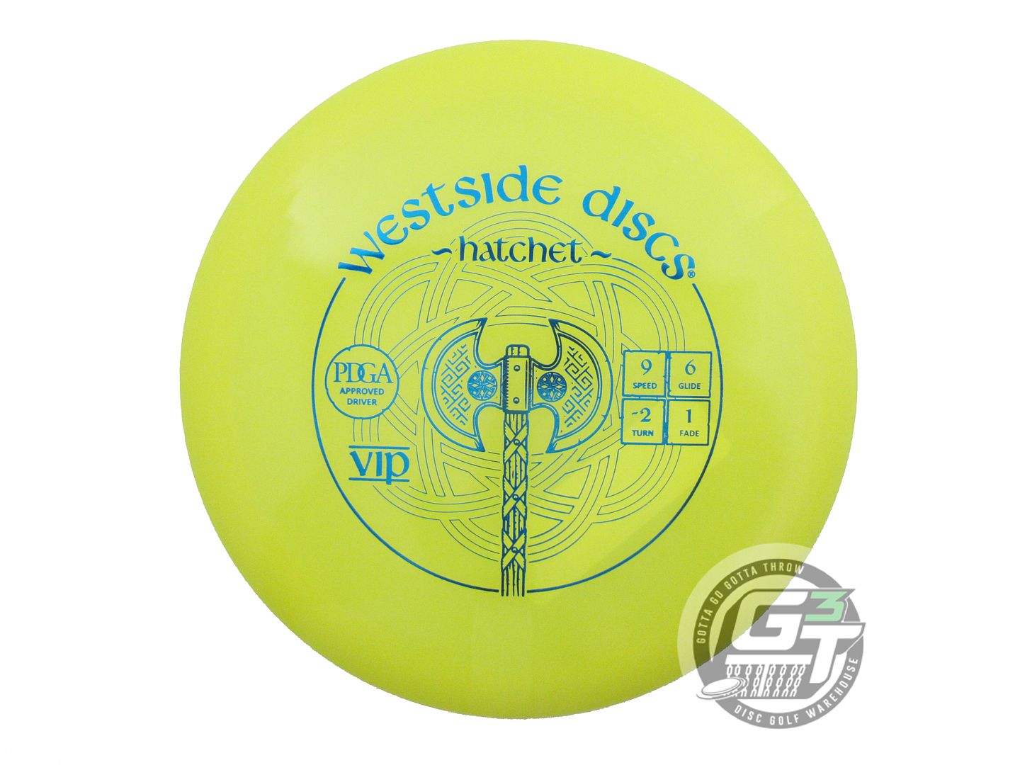 Westside VIP Hatchet Fairway Driver Golf Disc (Individually Listed)