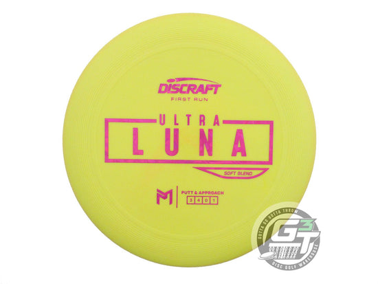 Discraft Limited Edition First Run Paul McBeth Signature Putter Line Soft UltraLuna Putter Golf Disc (Individually Listed)