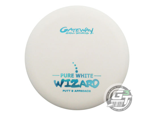 Gateway Pure White Wizard Putter Golf Disc (Individually Listed)