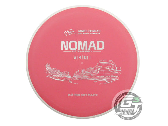 MVP Electron Soft Nomad [James Conrad 1X] Putter Golf Disc (Individually Listed)