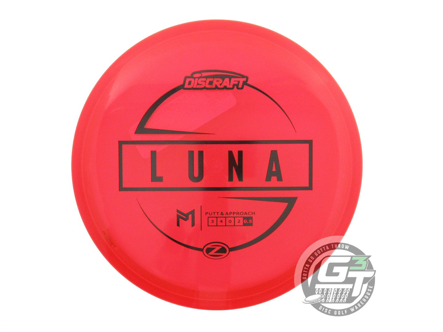 Discraft Paul McBeth Signature Elite Z Luna Putter Golf Disc (Individually Listed)