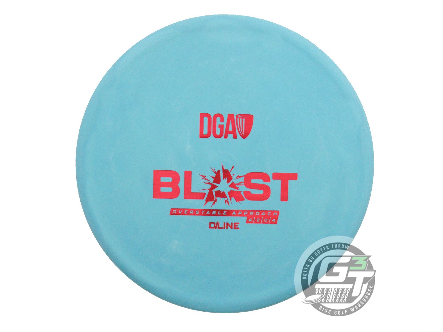 DGA D-Line Blast Putter Golf Disc (Individually Listed)