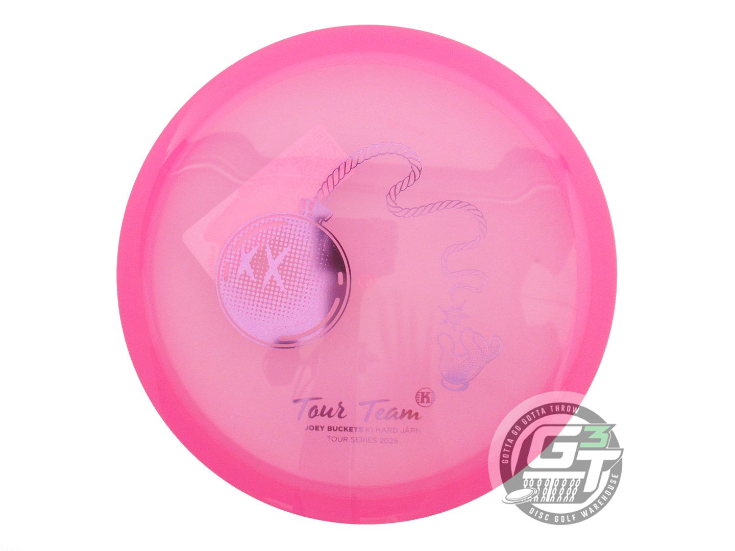 Kastaplast Limited Edition 2026 Tour Series Joey Buckets K1 Hard Jarn Midrange Golf Disc (Individually Listed)