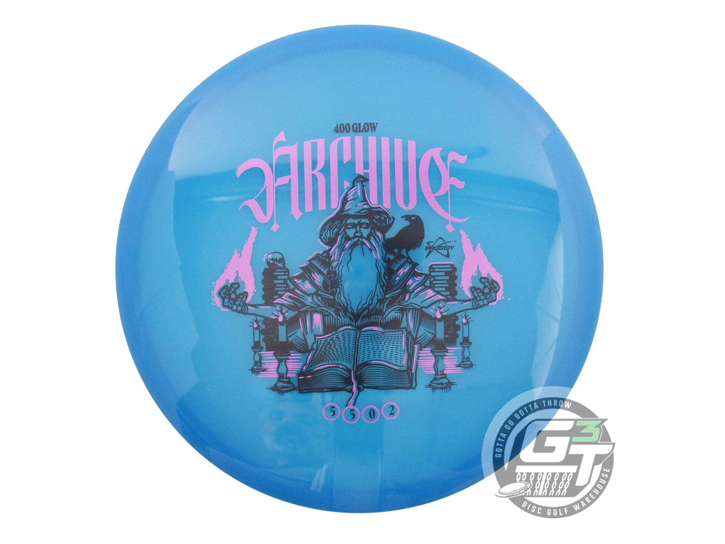Prodigy Limited Edition Summoner Stamp 400 Glow Series Archive Midrange Golf Disc (Individually Listed)