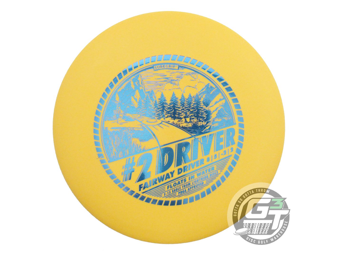 Lightning Sure Grip #2 Driver Fairway Driver Golf Disc (Individually Listed)
