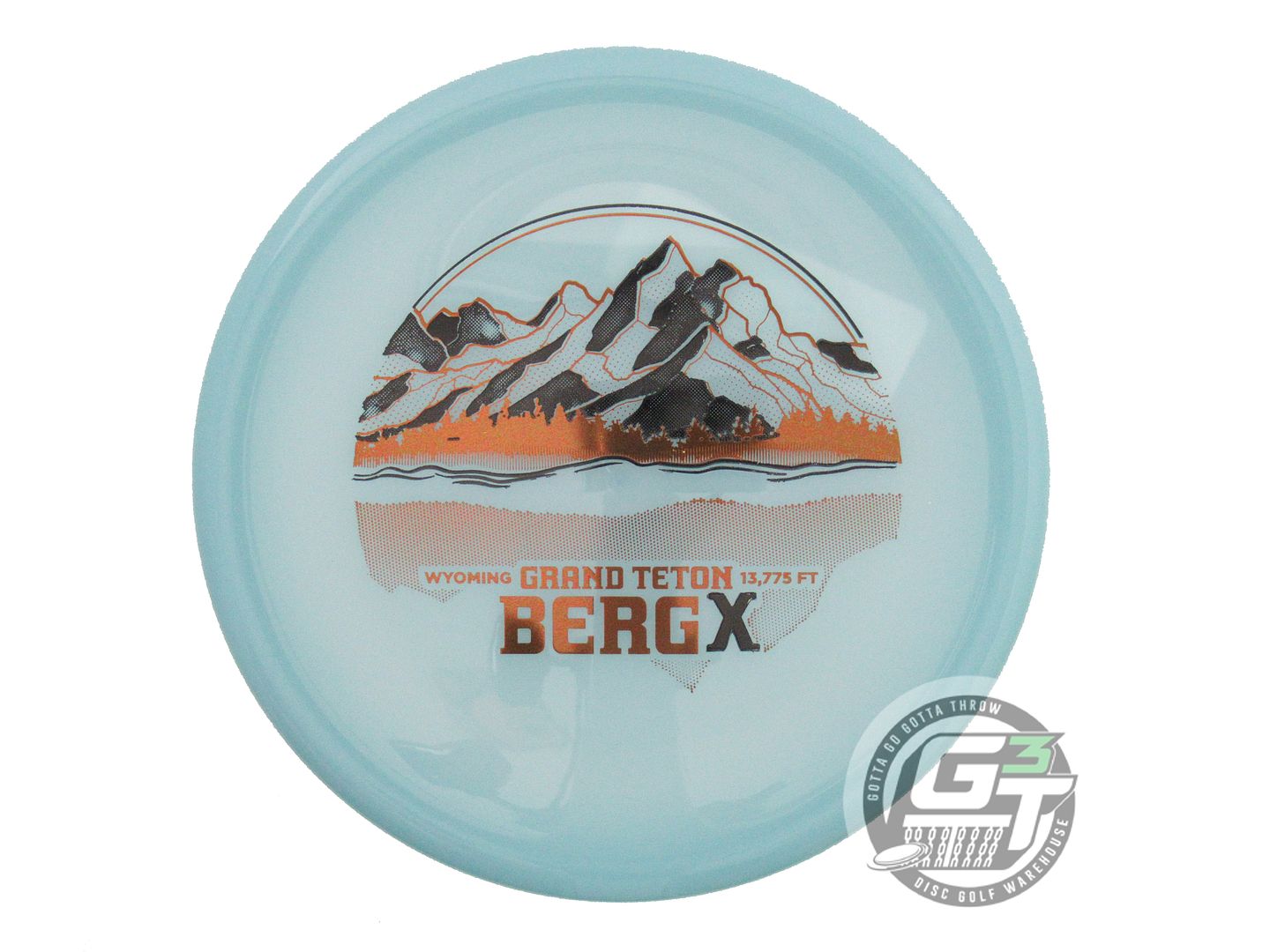 Kastaplast Limited Edition Grand Teton Stamp Color Glow K1 Berg X Putter Golf Disc (Individually Listed)