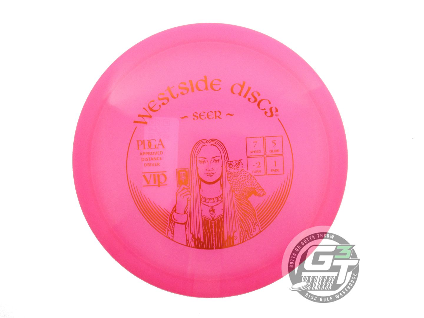Westside VIP Seer Fairway Driver Golf Disc (Individually Listed)