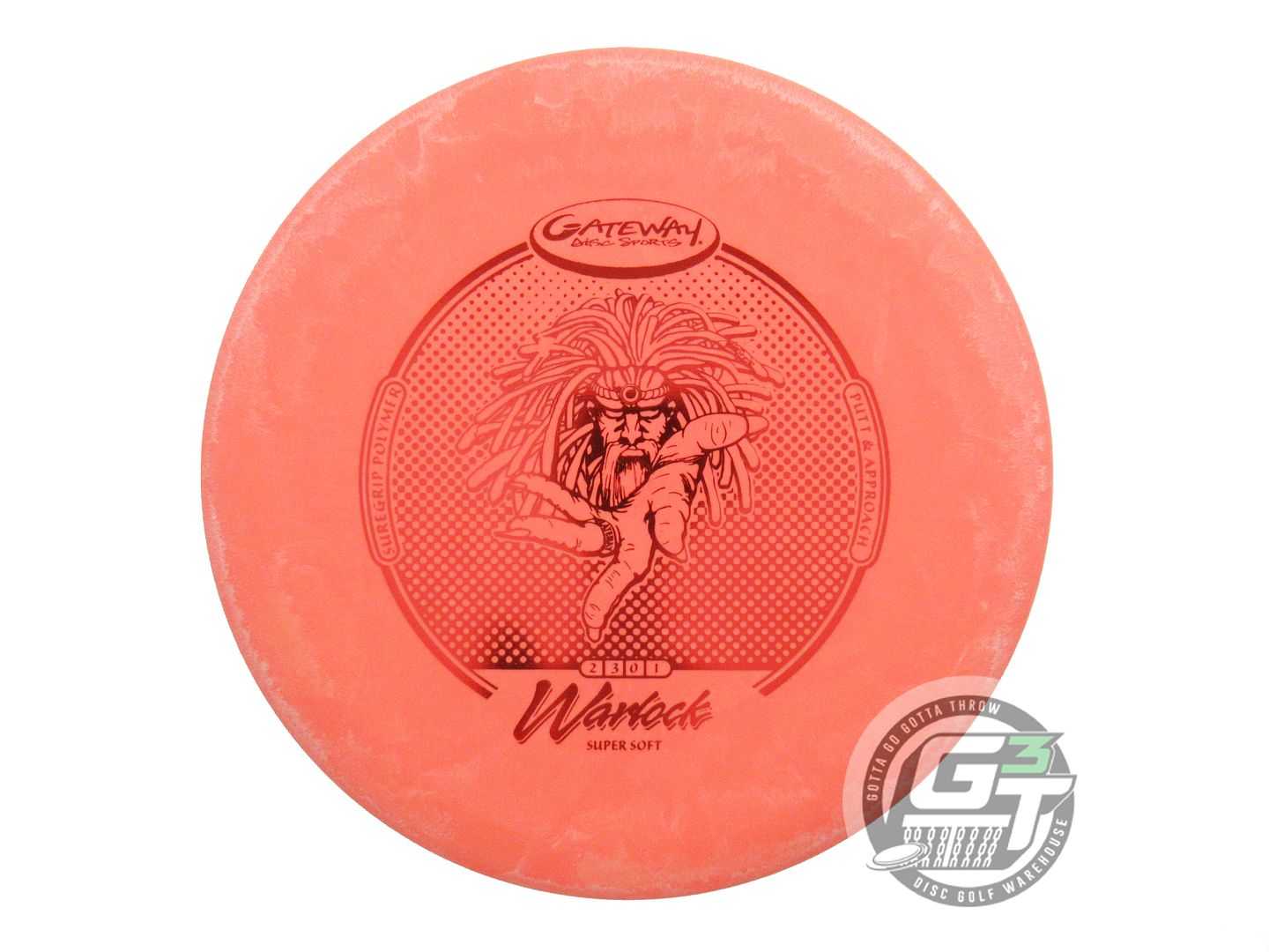 Gateway Sure Grip Super Soft Warlock Putter Golf Disc (Individually Listed)