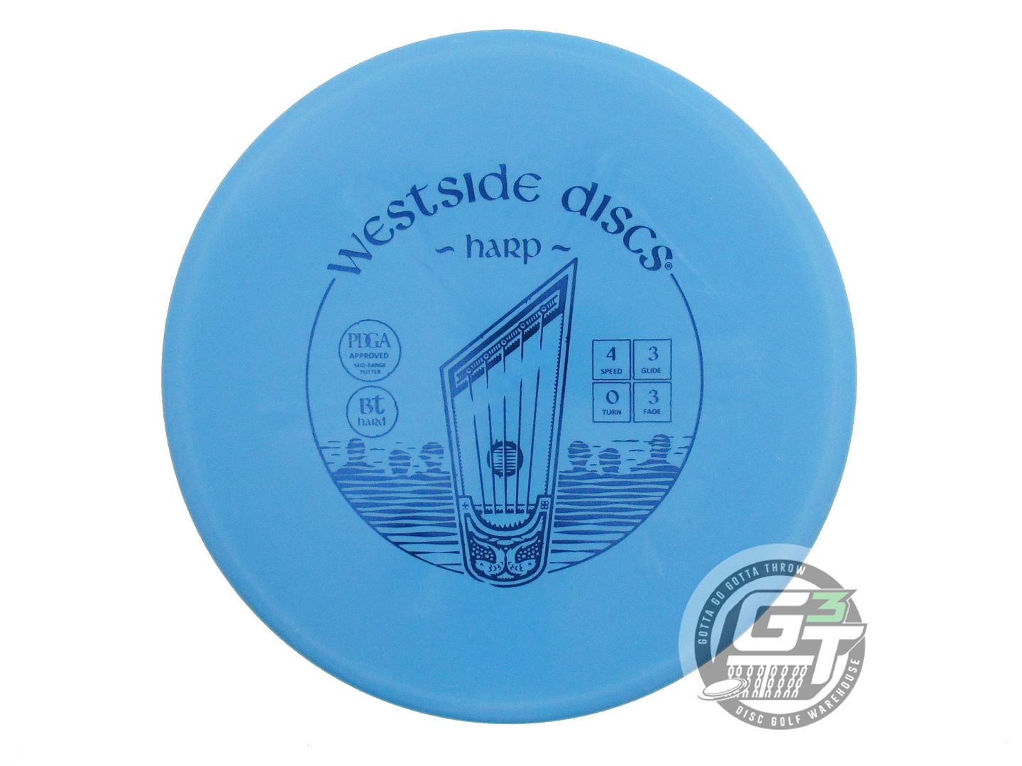 Westside BT Hard Harp Putter Golf Disc (Individually Listed)