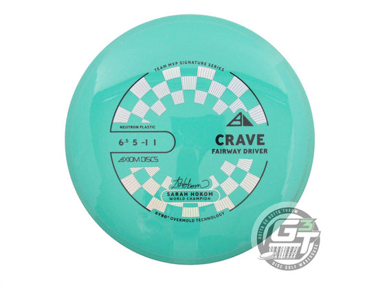 Axiom Neutron Crave [Sarah Hokom 1X] Fairway Driver Golf Disc (Individually Listed)