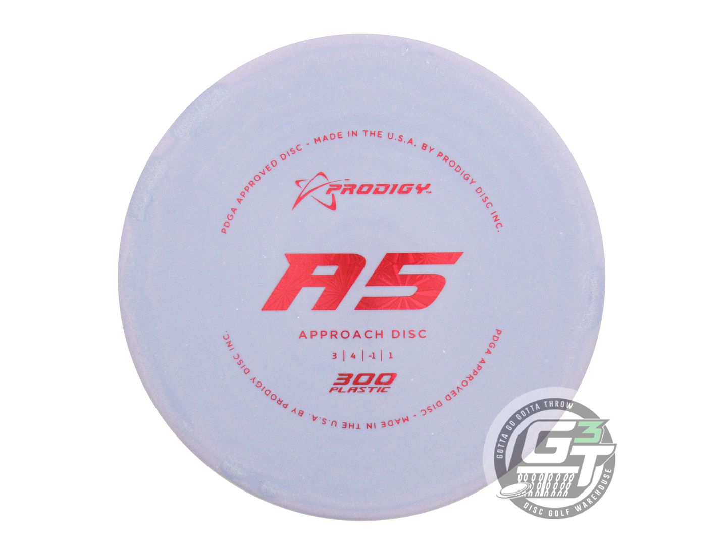 Prodigy 300 Series A5 Approach Midrange Golf Disc (Individually Listed)