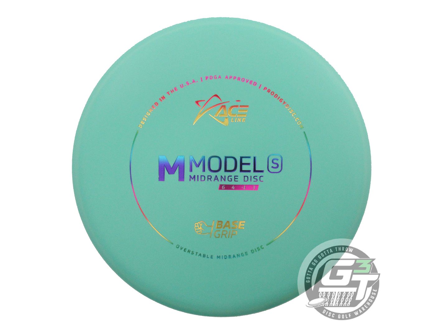 Prodigy Ace Line Base Grip M Model S Golf Disc (Individually Listed)