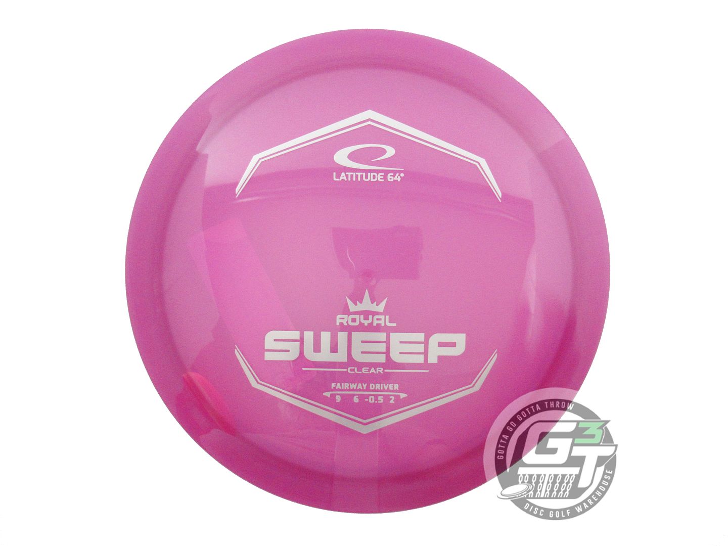 Latitude 64 Royal Clear Sweep Fairway Driver Golf Disc (Individually Listed)